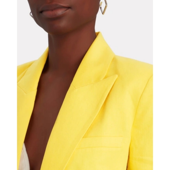 L'AGENCE Brooke Double Breasted Crop Blazer - Picture 6 of 6